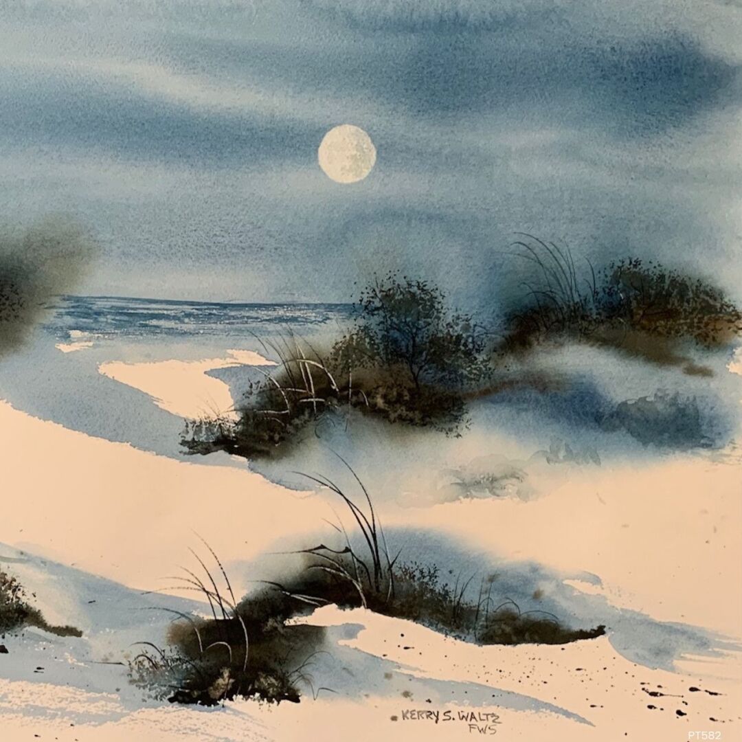 PT582 Intermediate Watercolor With Kerry Stratton Waltz