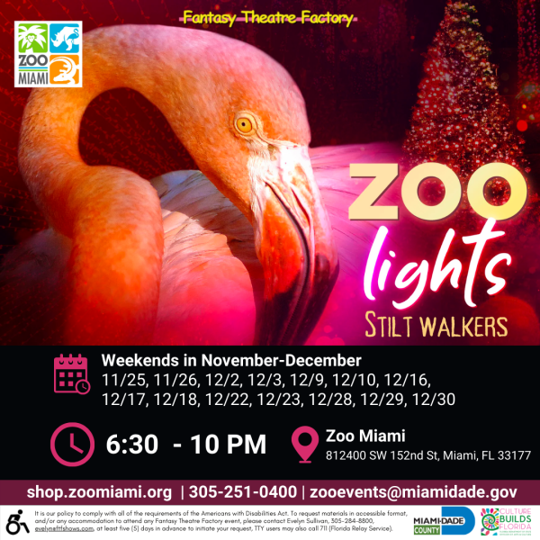 Zoo Lights : FTF Stilt Walkers