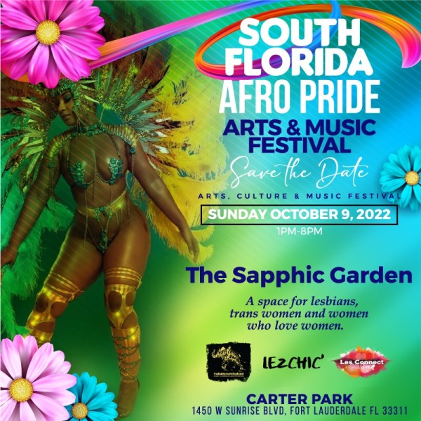 The Sapphic Garden Party at Afro Pride's Arts and Music Festival