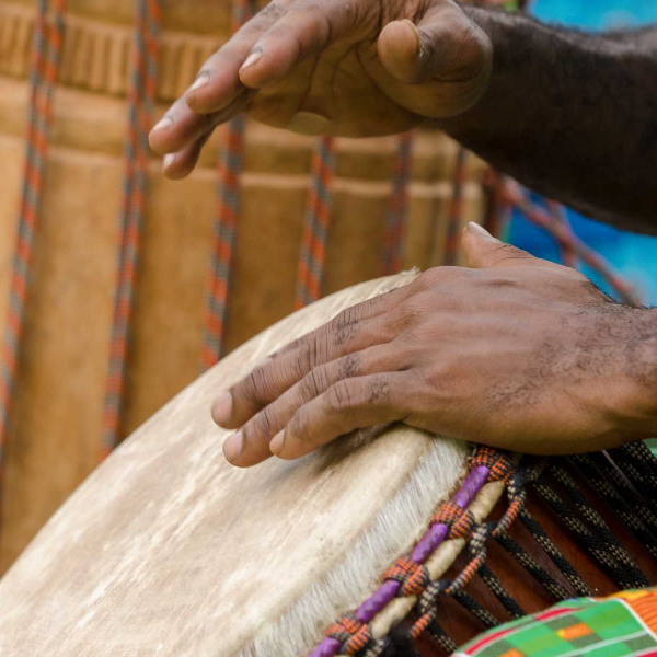 Drum Circle with Abasi Haneef