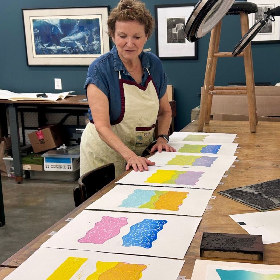 PR104 Intermediate Linocut Printmaking with Holly Bird