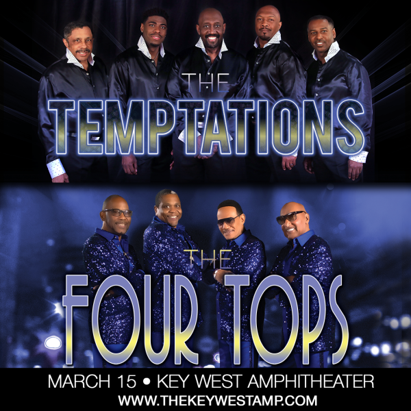 The Temptations & Four Tops at Key West Amp
