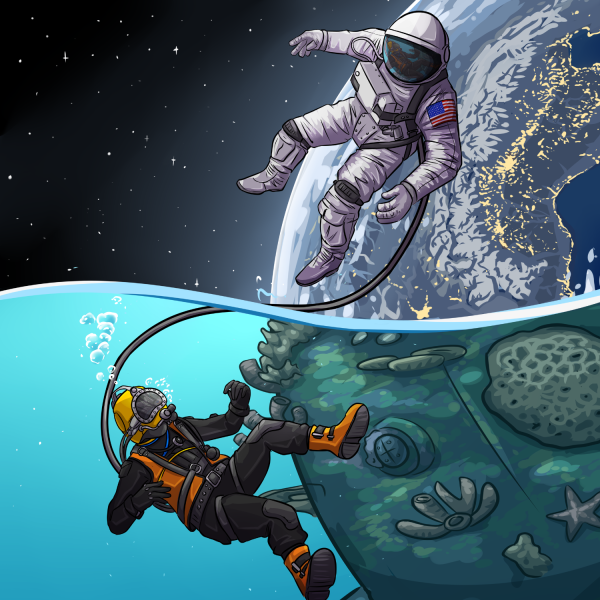 Aquanauts to Astronauts
