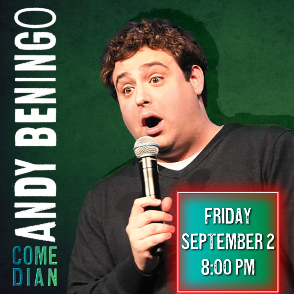 Comedian Andy Beningo